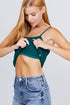 Active Basic Cropped Camisole Jungle Bra