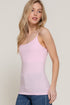 Active Basic Cropped Camisole Pale Pink Side
