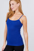 Active Basic Cropped Camisole Royalty Front