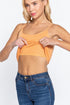 Active Basic Cropped Camisole Toffee Bra