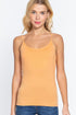 Active Basic Cropped Camisole Toffee