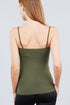 Active Basic Cropped Camisole True Olive Model