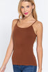Active Basic Cropped Camisole Truffle Model