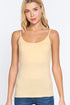 Active Basic Cropped Camisole Vanilla Cake