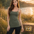 Active Basic Green Camisole