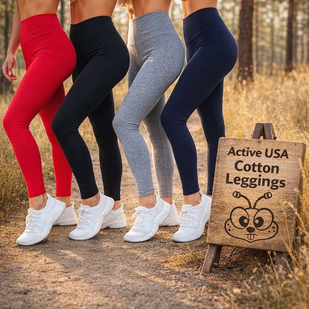 Active Basics Leggings Side View