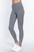 Active Cotton Leggings Heather Grey