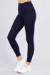 Active Cotton Leggings True Navy