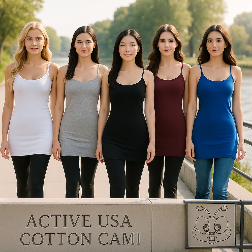 Active USA Cami Adjustable Straps