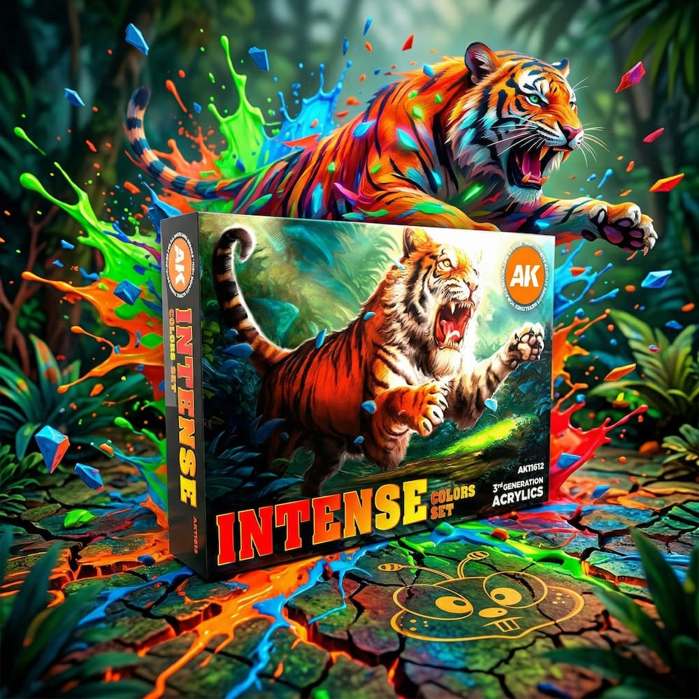 Ak Interactive 3g Intense Paint Color Set