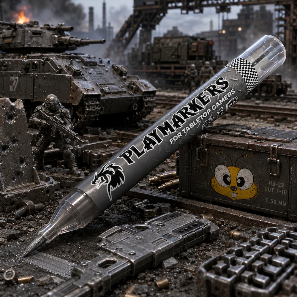 Ak Interactive Playmarker Gunmetal Pen