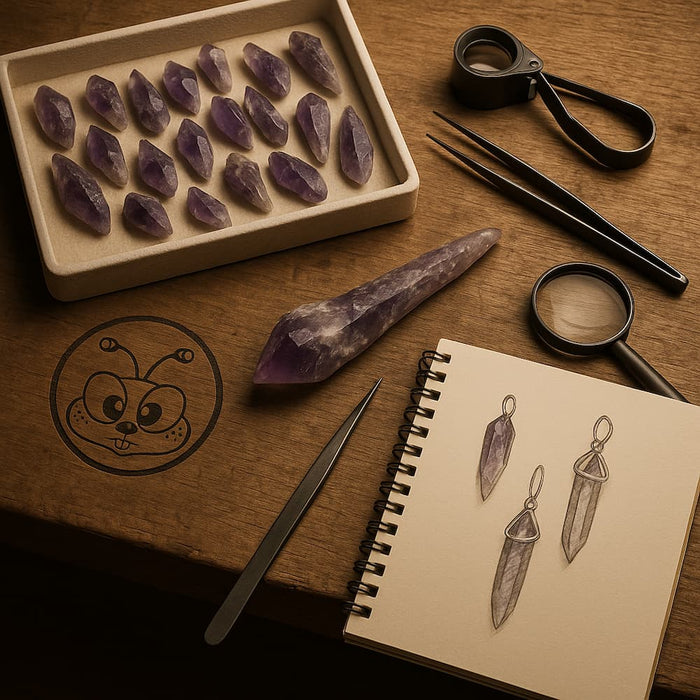 Amethyst Lasers Raw Crystals