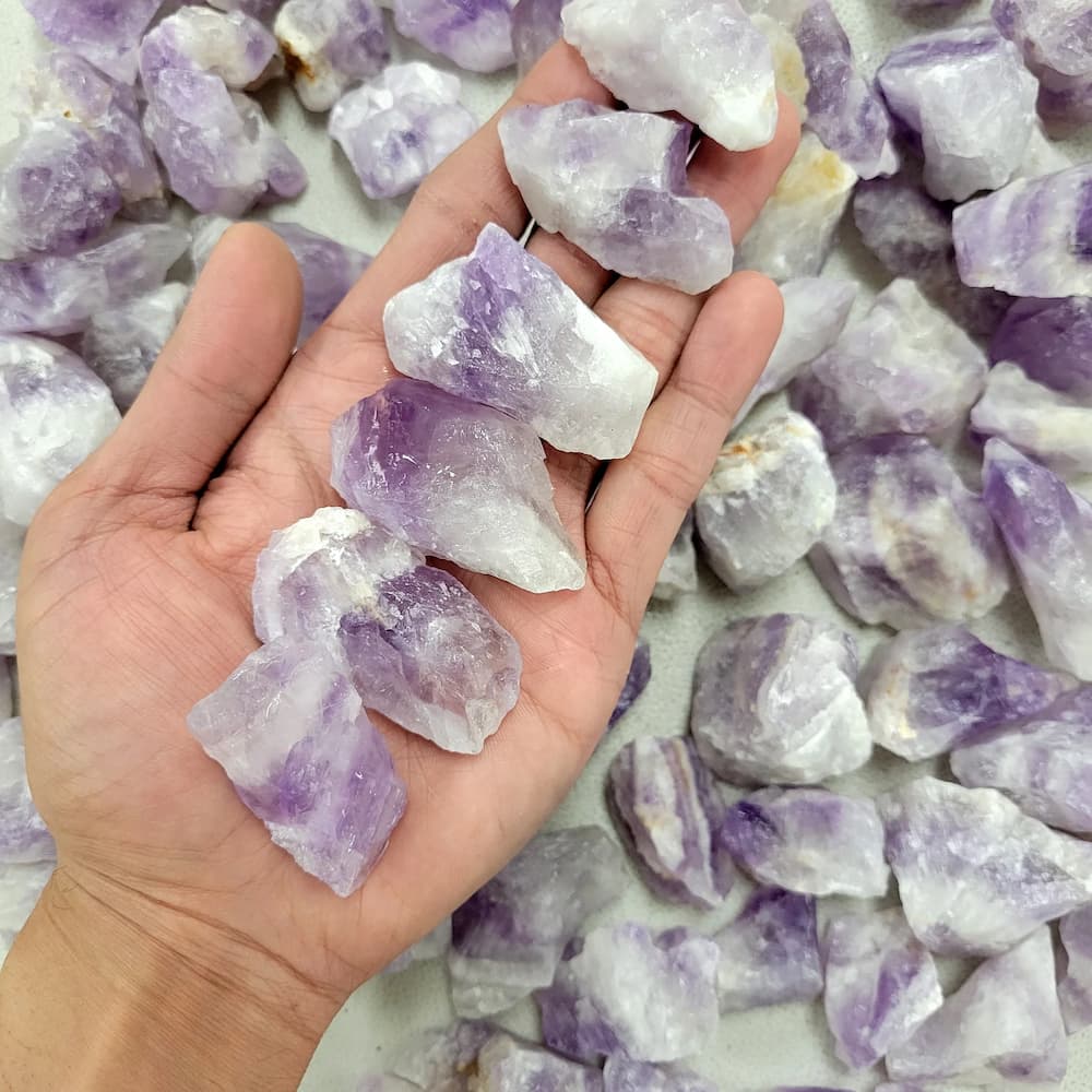 Amethyst Raw Crystals 5Pounds
