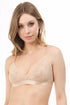 Anemone Lace Bralette Strappy Back Bralette Beige