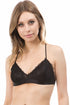 Anemone Lace Bralette Strappy Back Bralette Black
