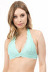 Anemone Lace Halter Bralette Mint