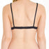 Anemone Lace Triangle Bralette Black Back