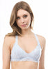 Anemone Racerback Bralette Back Frosty Blue