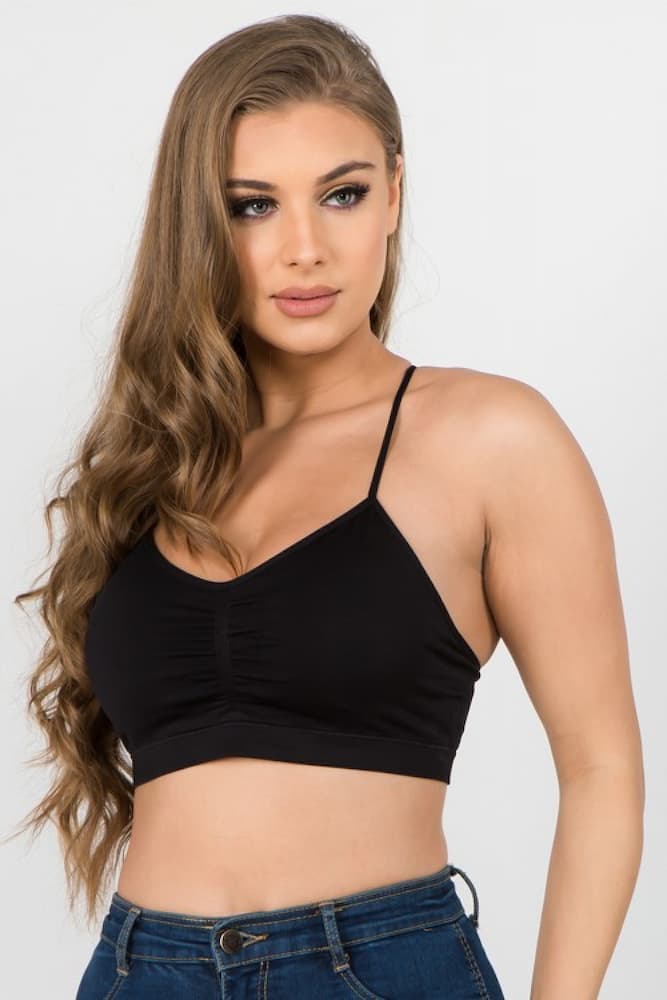 Anemone Racerback Bralette Front Angle