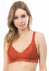 Anemone Racerback Bralette Rust