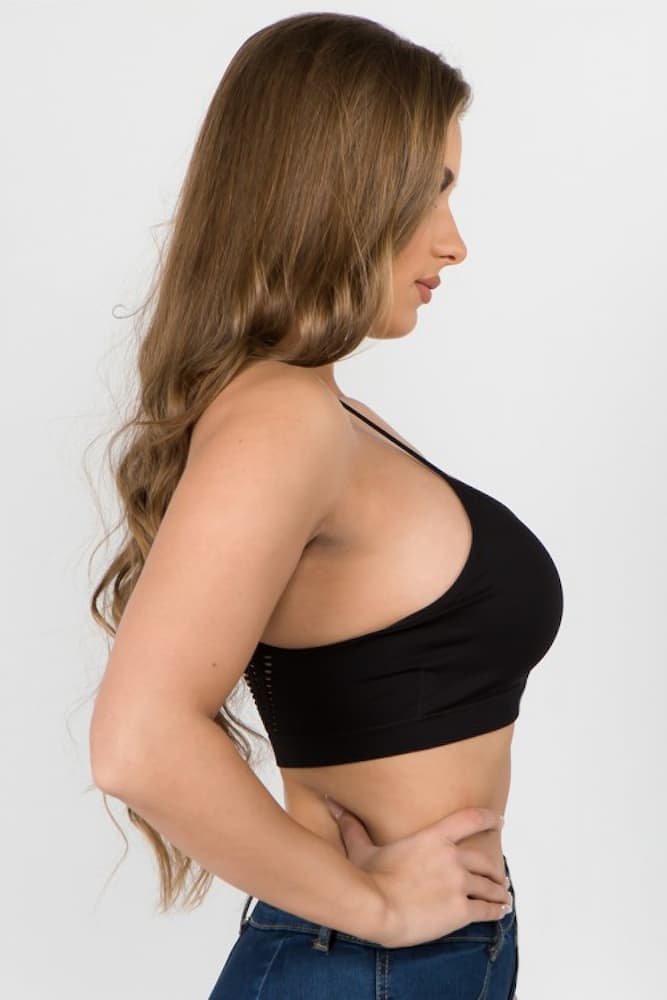 Anemone Racerback Bralette Side View