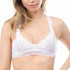 Anemone Racerback Bralette White