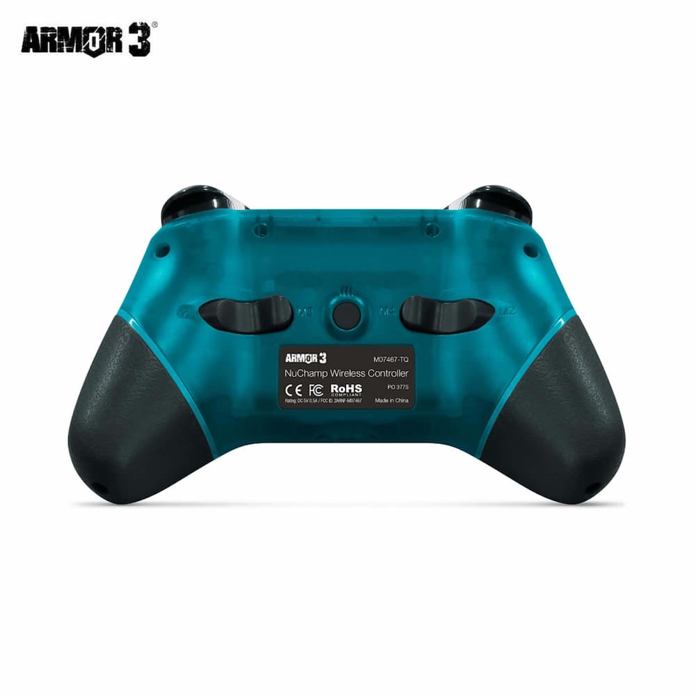 Armor3 NuChamp Pro Wireless Controller Turquoise Back View