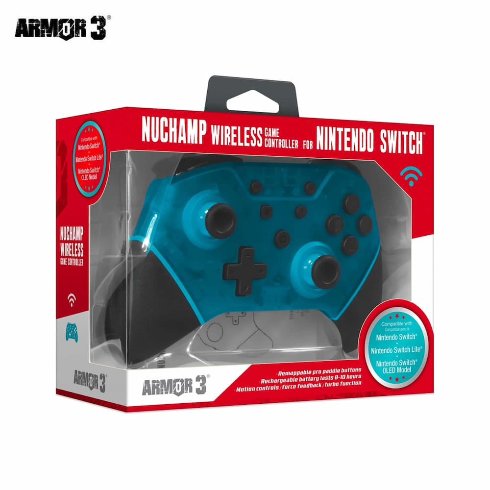 Armor3 NuChamp Pro Wireless Controller Turquoise Box