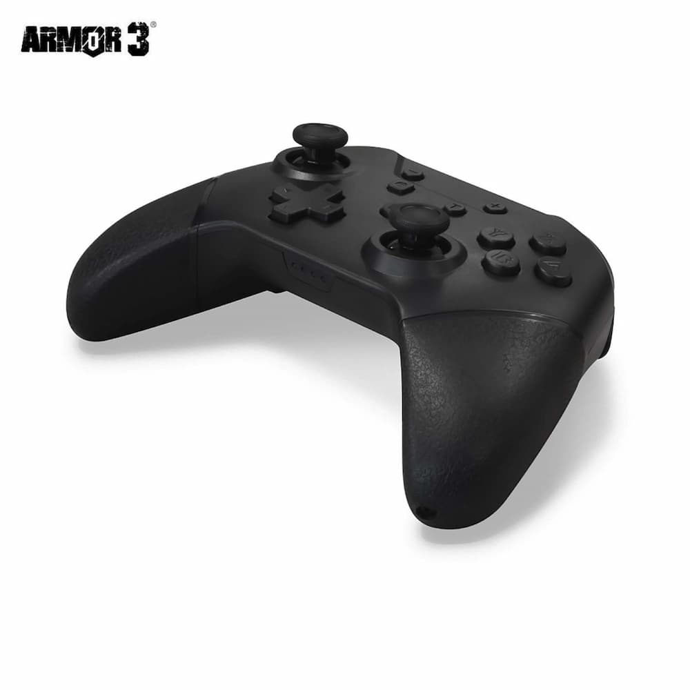 Armor3 NuChamp Wireless Nintendo Switch Controller Black Side View