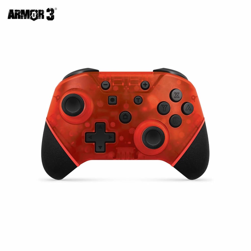 Armor3 NuChamp Wireless Nintendo Switch Controller Red Front