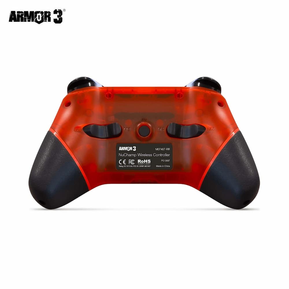 Armor3 NuChamp Wireless Nintendo Switch Controller Red Trigger Buttons