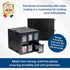 BCW 6 Drawer Card Catalog Black Box Graphic