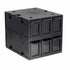 BCW 6 Drawer Card Catalog Black Box