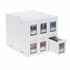 BCW 6 Drawer Card Catalog White Box
