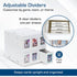 BCW 6 Drawer Card Catalog White Dividers