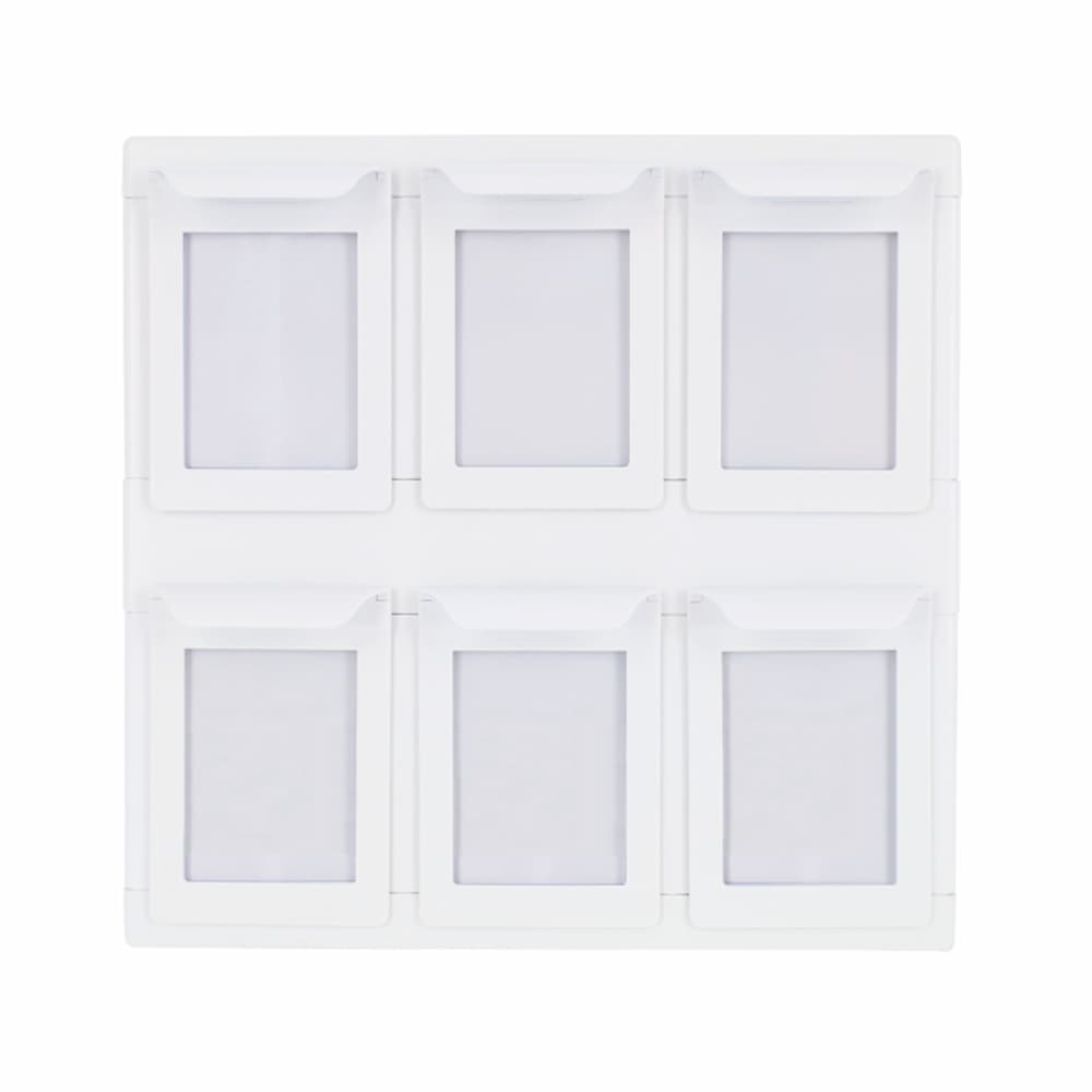 BCW 6 Drawer Card Catalog White Drawers
