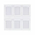 BCW 6 Drawer Card Catalog White Drawers
