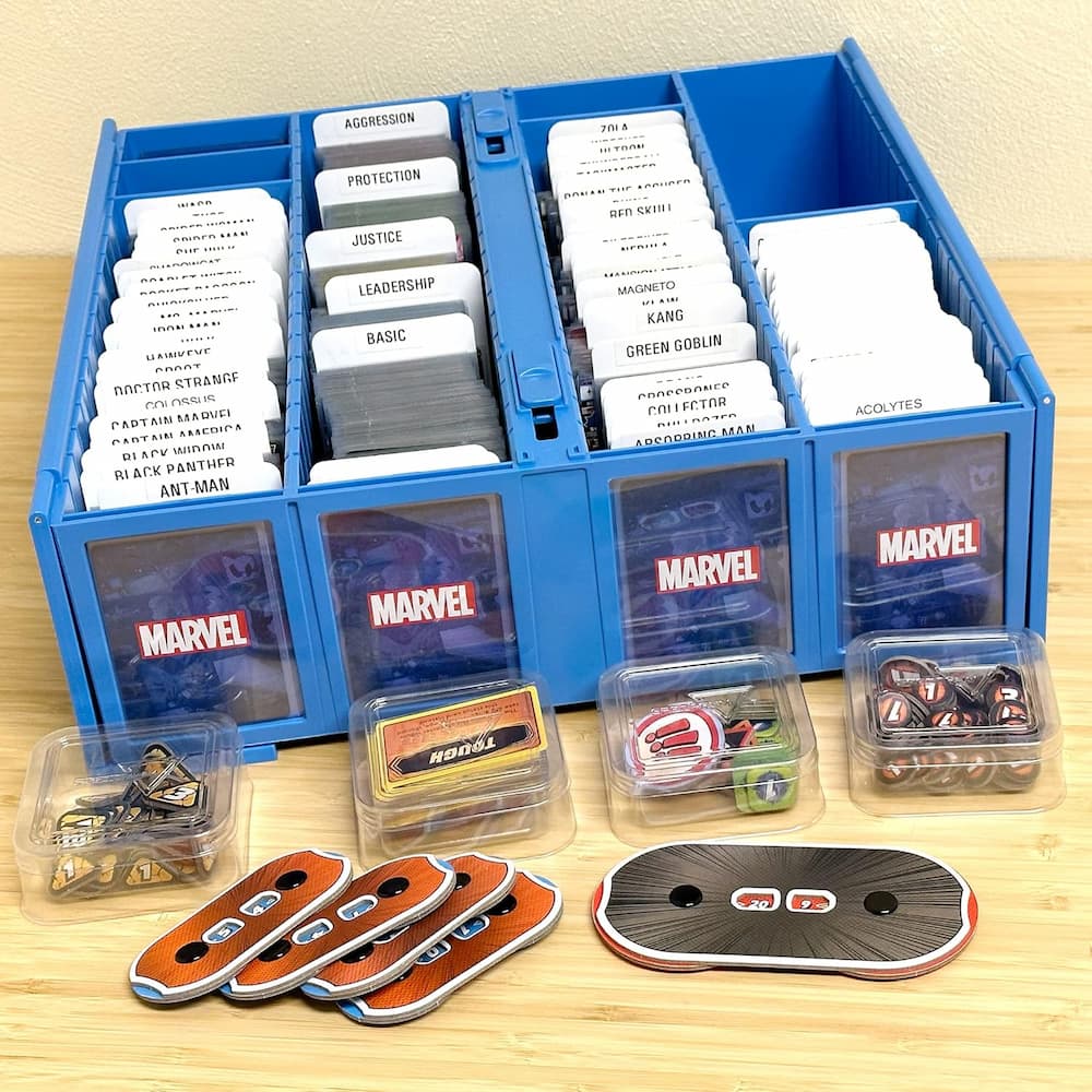 BCW Collectible Card Bin 3200 Blue Organizer