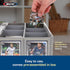 BCW Collectible Card Bin 3200 Gray Box