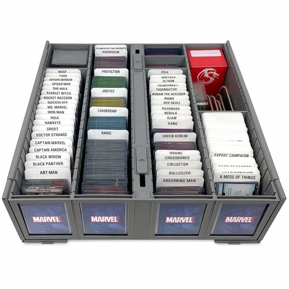 BCW Collectible Card Bin 3200 Gray Organization