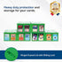 BCW Collectible Card Bin 3200 Green Stacked