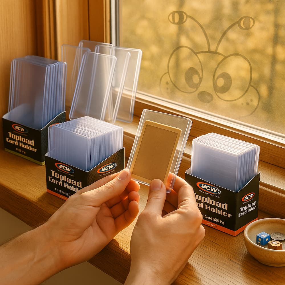 BCW Thick Card Topload Holder