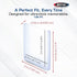 BCW Topload Card Holder 138pt Dimensions