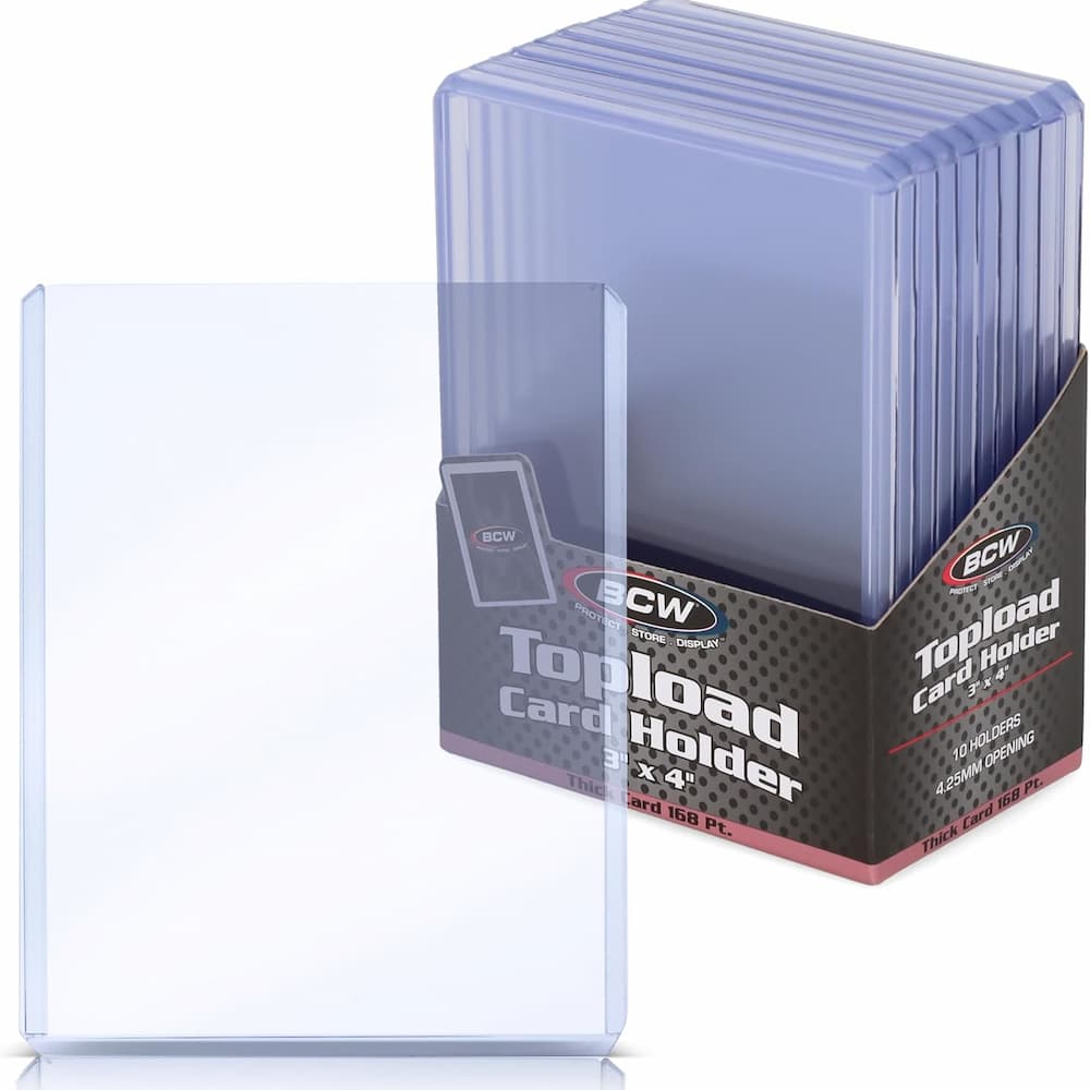 BCW Topload Card Holders 168pt