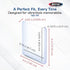 BCW Topload Card Holder 197pt Dimensions
