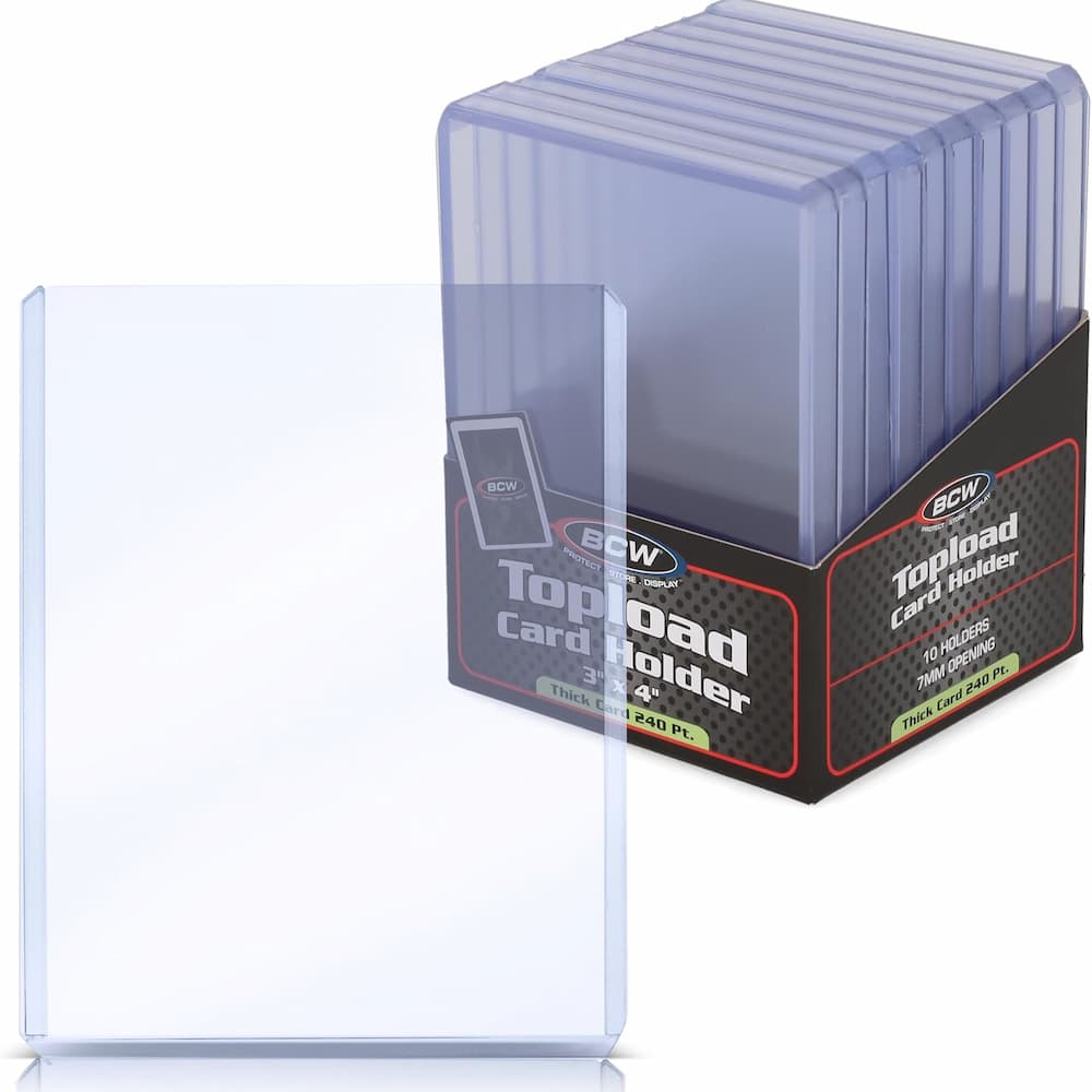 BCW Topload Card Holder 240pt