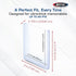 BCW Topload Card Holders 59pt Dimensions