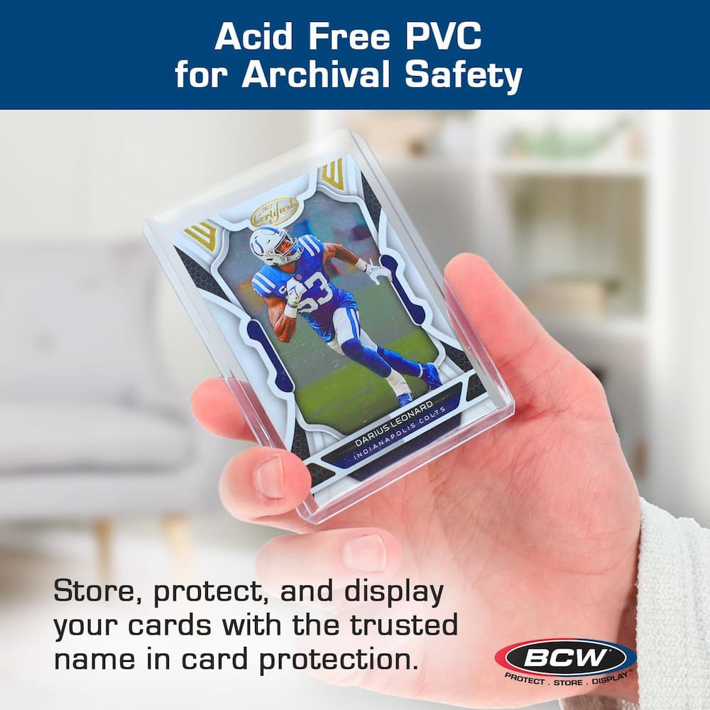 BCW Topload Card Holders Materials