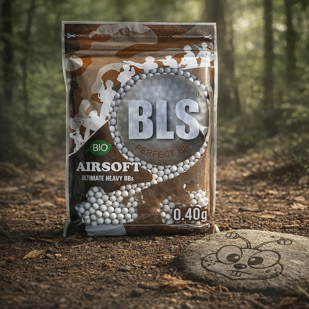 BLS Biodegradable 40g Airsoft BBs