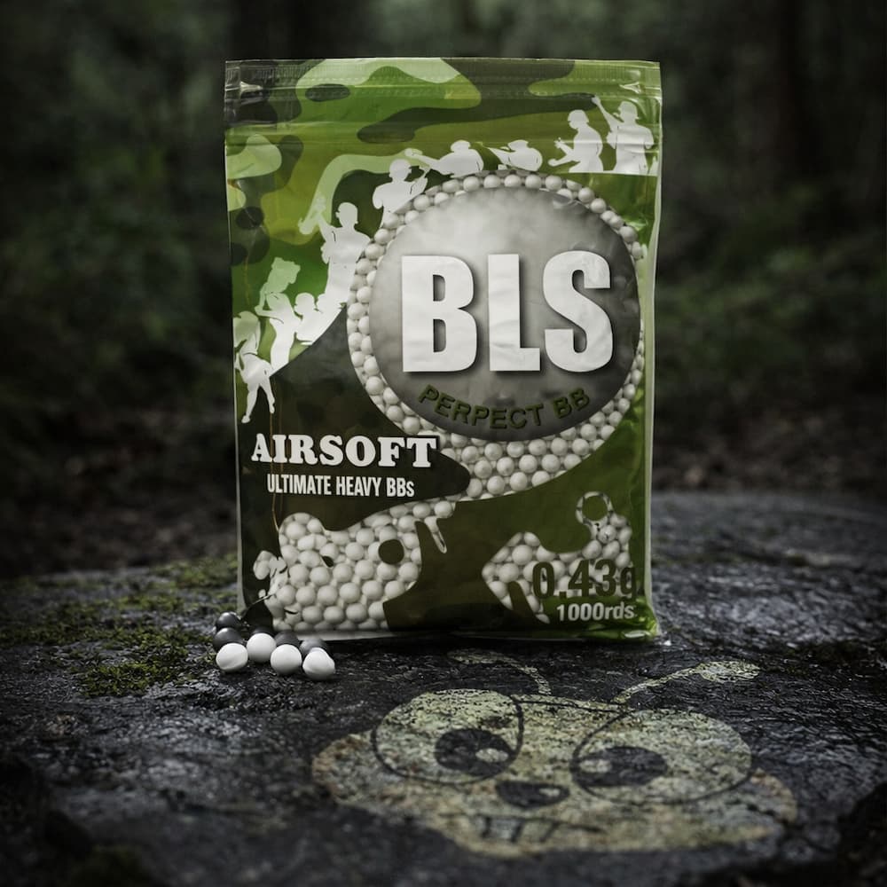 BLS Biodegradable 43g Airsoft BBs